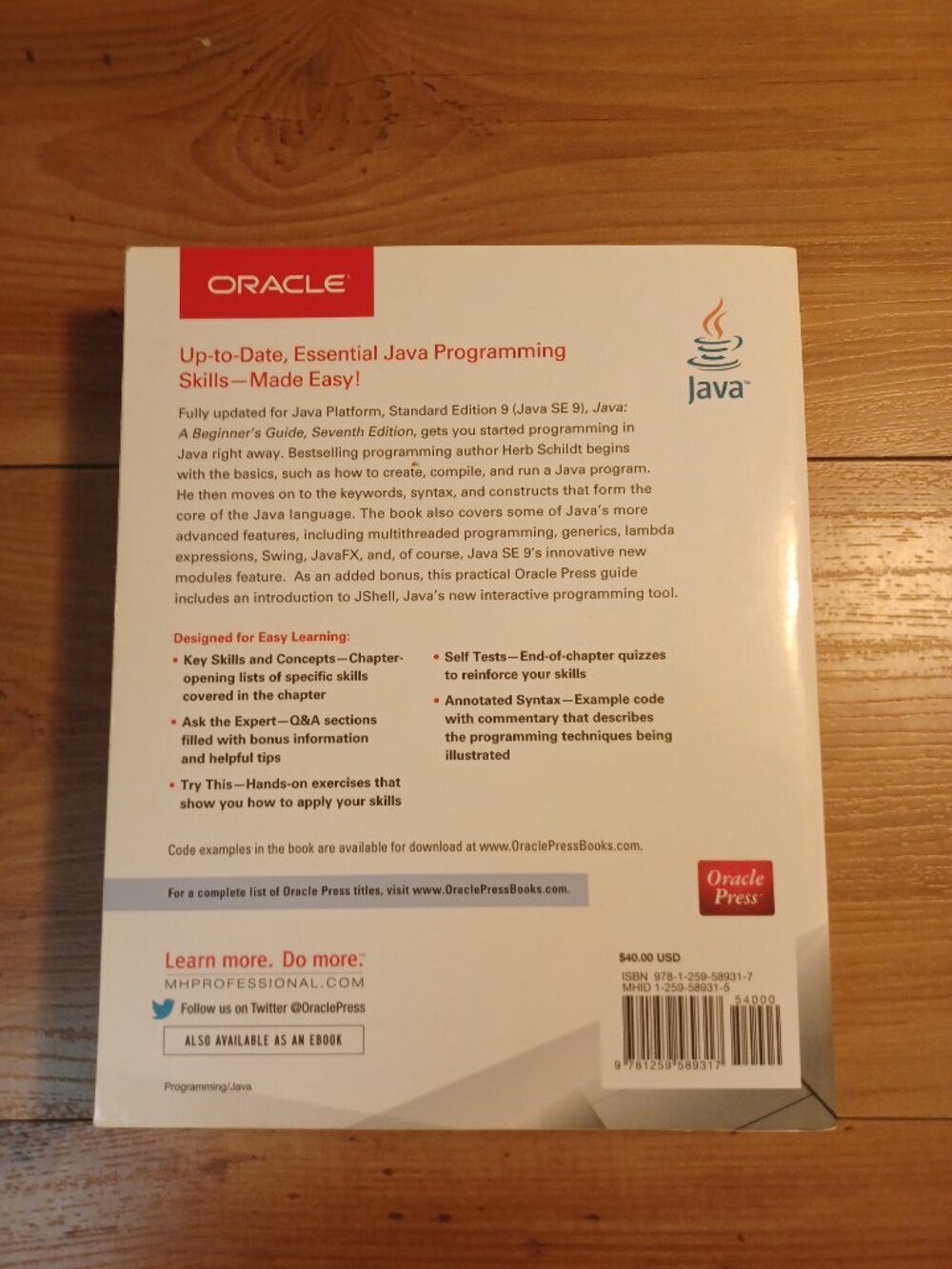 Java A Beginner's Guide Book - Picture 12 of 12